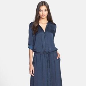 Vince Maxi Shirt Dress
